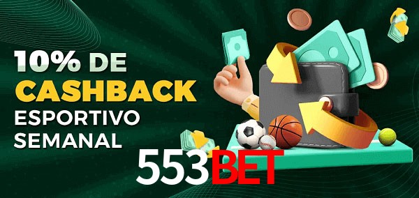 10% de bônus de cashback na 553bet